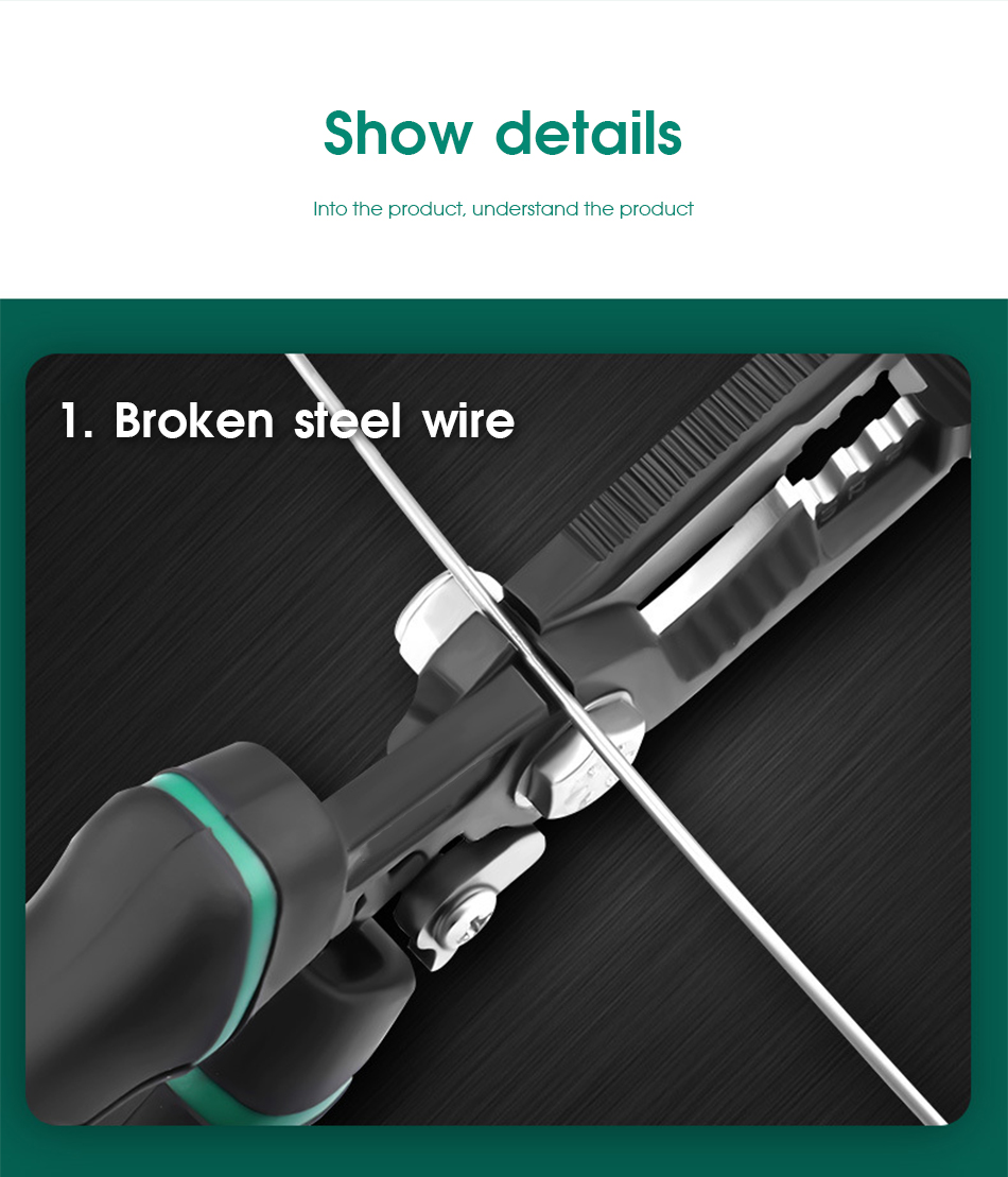 KINDLOV – pince à sertir 9 en 1 pour électricien, dénudeur de fil, aiguille multifonctionnelle, outil manuel de réparation de matériel universel