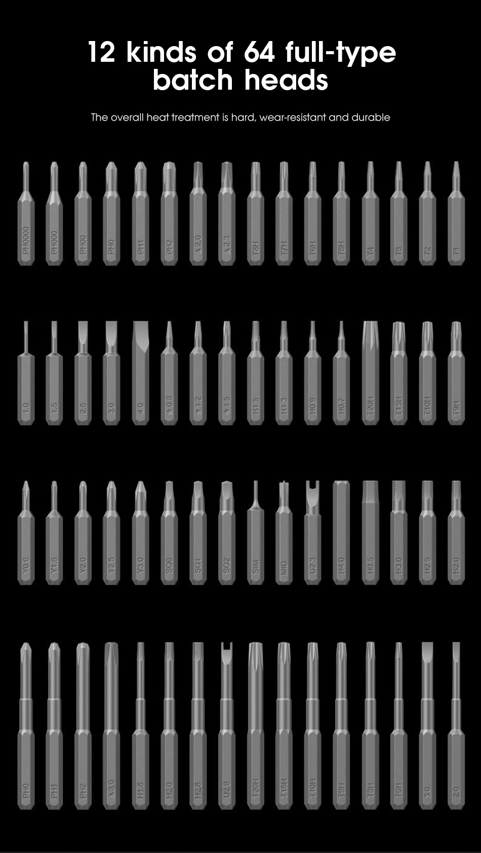 KEITHERN jeu de tournevis électriques multifonctions Kit de précision avec embouts métalliques outil électrique domestique de réparation professionnel