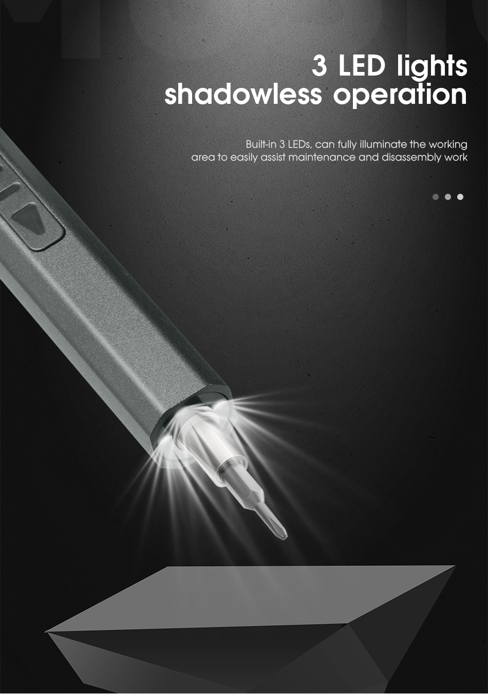 KEITHERN jeu de tournevis électriques multifonctions Kit de précision avec embouts métalliques outil électrique domestique de réparation professionnel