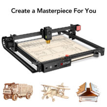 Machine de découpe Laser PRO LU2-10A, ciseleur Laser pour bricolage, contreplaqué 12MM, coupe rapide PWM, sécurité domestique, outils pour le travail du bois