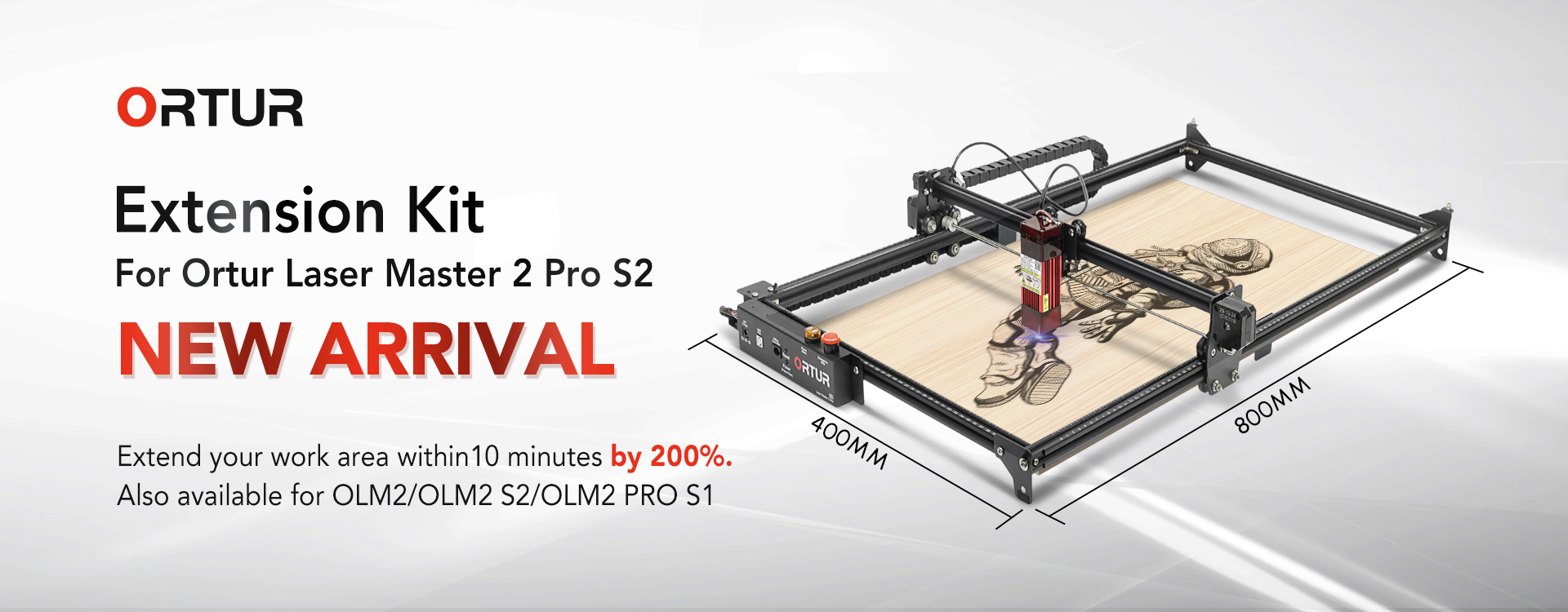 Machine de découpe Laser PRO LU2-10A, ciseleur Laser pour bricolage, contreplaqué 12MM, coupe rapide PWM, sécurité domestique, outils pour le travail du bois