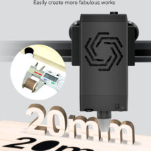 Machine de découpe Laser PRO LU2-10A, ciseleur Laser pour bricolage, contreplaqué 12MM, coupe rapide PWM, sécurité domestique, outils pour le travail du bois