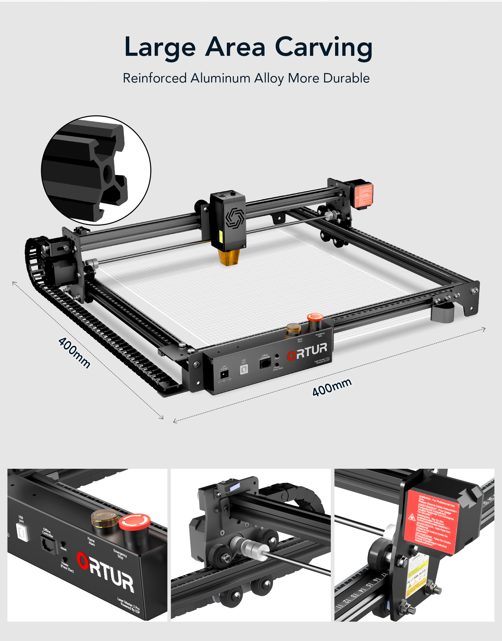 Machine de découpe Laser PRO LU2-10A, ciseleur Laser pour bricolage, contreplaqué 12MM, coupe rapide PWM, sécurité domestique, outils pour le travail du bois Machine de découpe Laser PRO LU2-10A, ciseleur Laser pour bricolage, contreplaqué 12MM, coupe rapide PWM, sécurité domestique, outils pour le travail du bois
