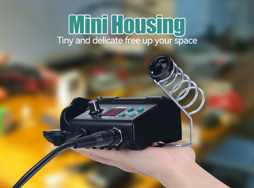 YIHUA 882D – Station de soudage multifonctionnelle 2 en 1, fer à souder, pistolet à Air chaud, Station de travail de soudage, outils de réparation de téléphones