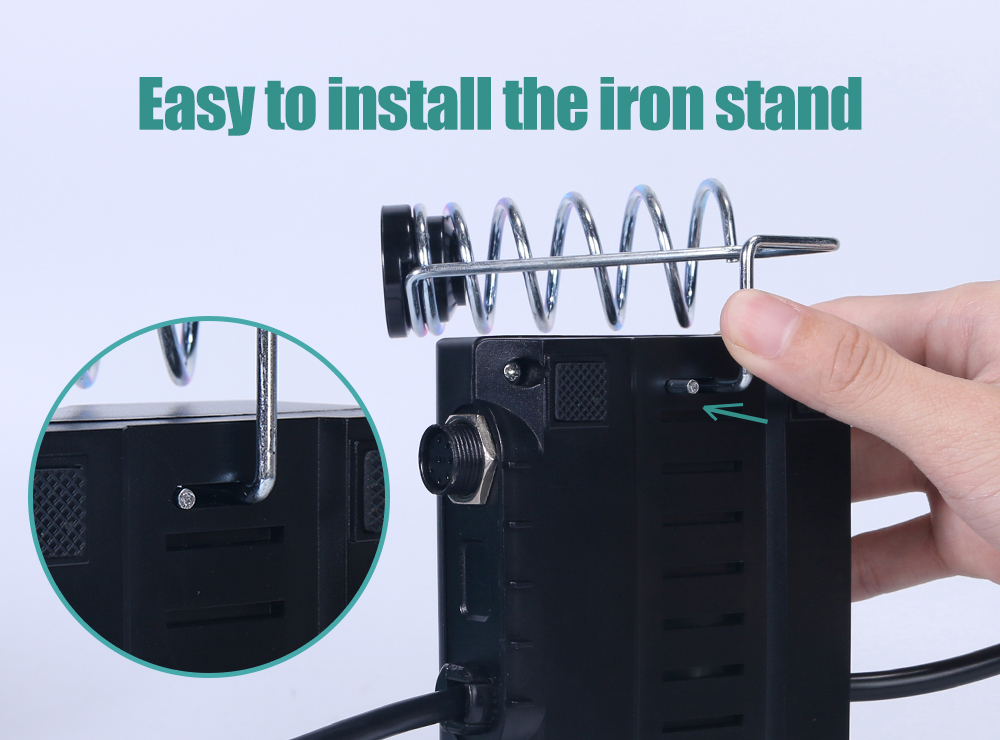 YIHUA 882D – Station de soudage multifonctionnelle 2 en 1, fer à souder, pistolet à Air chaud, Station de travail de soudage, outils de réparation de téléphones