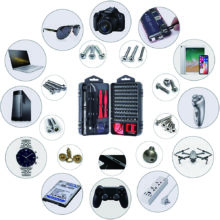 Jeu de tournevis, outil à main, jeu d'embouts de tournevis, appareil de réparation de téléphone portable de précision multifonction