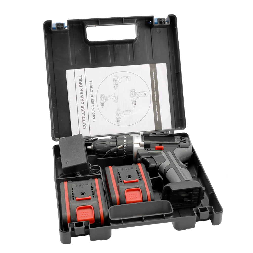Perceuse sans fil à Impact électrique 21V/36V, batterie au Lithium haute puissance, perceuse à main Rechargeable sans fil, outils électriques de bricolage à domicile Perceuse sans fil à Impact électrique 21V/36V, batterie au Lithium haute puissance, perceuse à main Rechargeable sans fil, outils électriques de bricolage à domicile