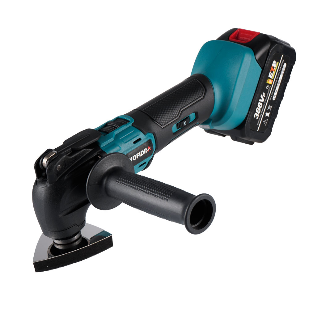 Makita – outil multifonction oscillant sans balais, 6 engrenages, électrique, sans fil, pour la décoration de la maison, batterie 18V