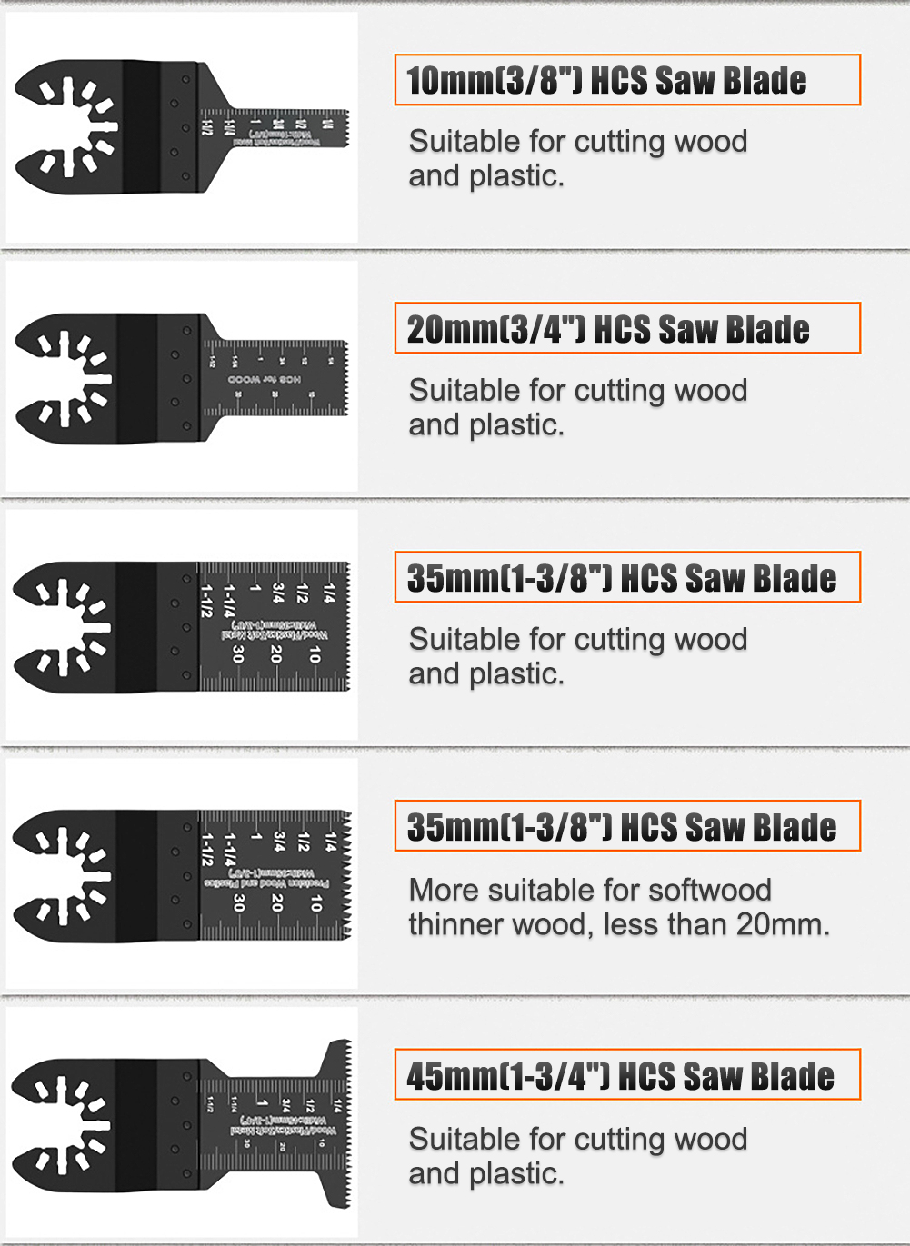 Jeu de lames de scie universelles multifonctions Dewalt à dégagement rapide oscillant pour le travail du bois, outil électrique de bricolage 12-108 pièces/ensemble