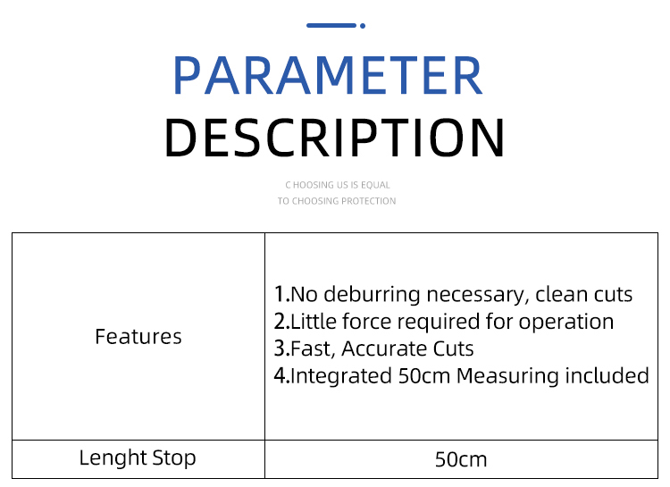 Coupe-rail din multifonctionnel, outil de coupe sur rail din, coupe facile avec jauge de mesure