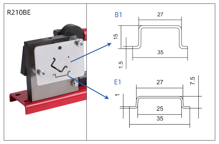 Coupe-rail din multifonctionnel, outil de coupe sur rail din, coupe facile avec jauge de mesure