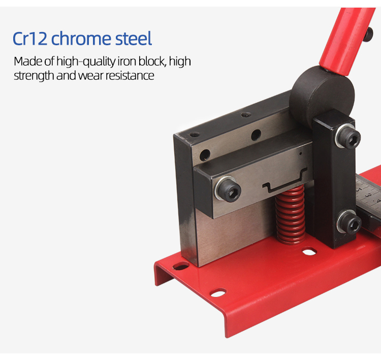 Coupe-rail din multifonctionnel, outil de coupe sur rail din, coupe facile avec jauge de mesure