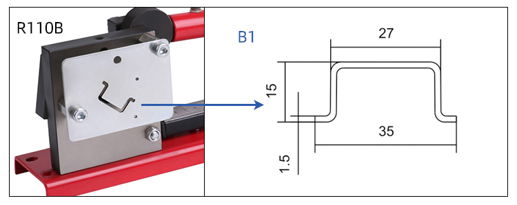 Coupe-rail din multifonctionnel, outil de coupe sur rail din, coupe facile avec jauge de mesure