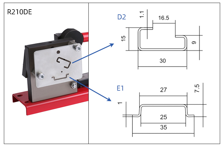 Coupe-rail din multifonctionnel, outil de coupe sur rail din, coupe facile avec jauge de mesure
