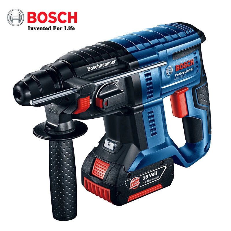 Bosch perceuse à percussion professionnelle sans balais, marteau rotatif, perforateur sans fil GBH180, outils électriques multifonctionnels