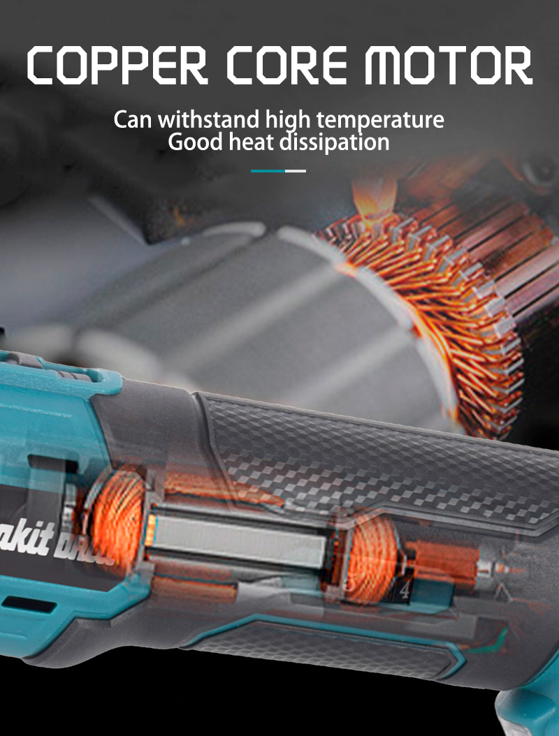Batterie de rénovation électrique sans fil 18V, outil multifonctionnel, sans balais, pour nouveau-né, 1830, 1840, 1850, 1860