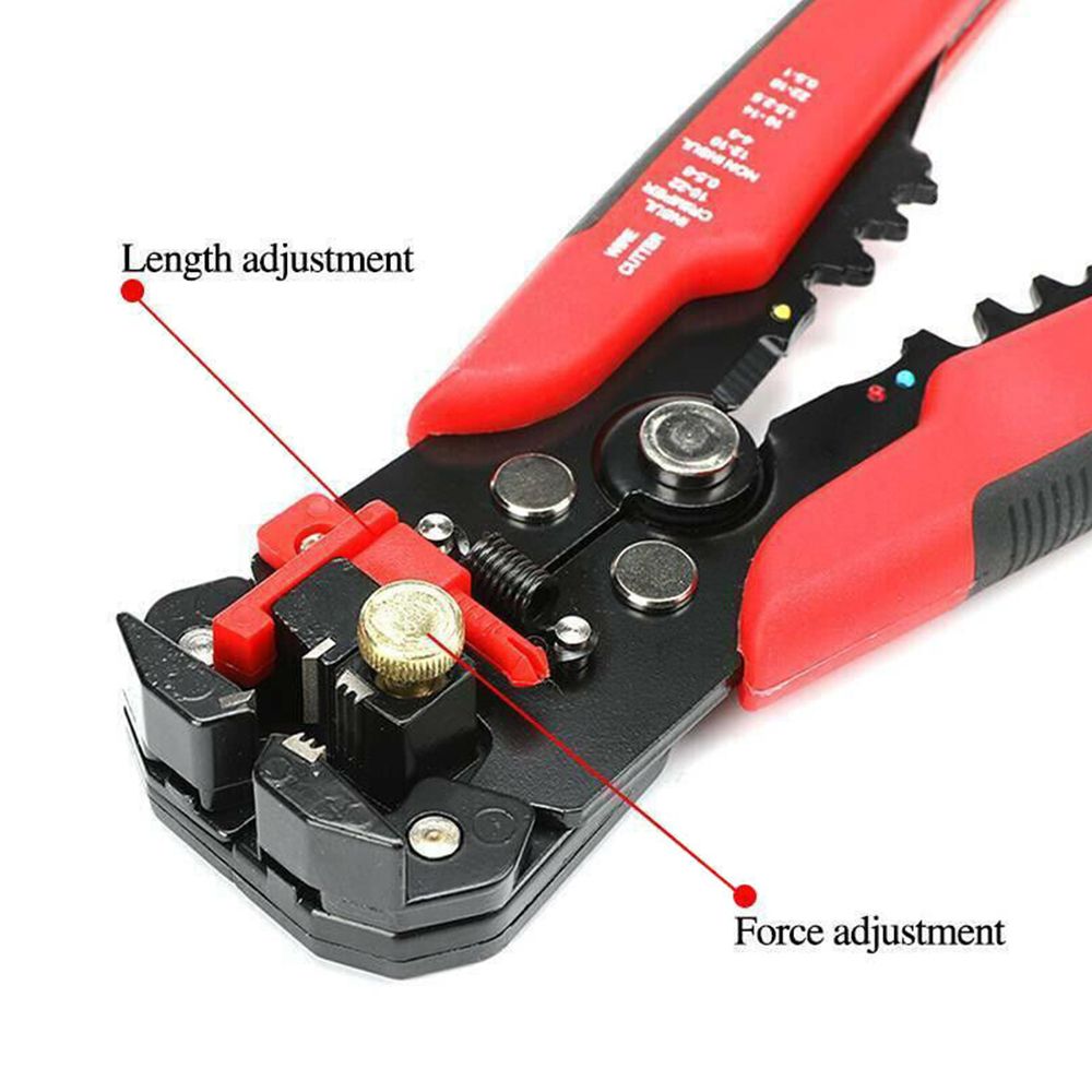 Pince à dénuder multifonctionnelle, utilisée pour la coupe de câble, borne à sertir 0.2 – 6.0 mm², outil à main automatique de marque de haute précision