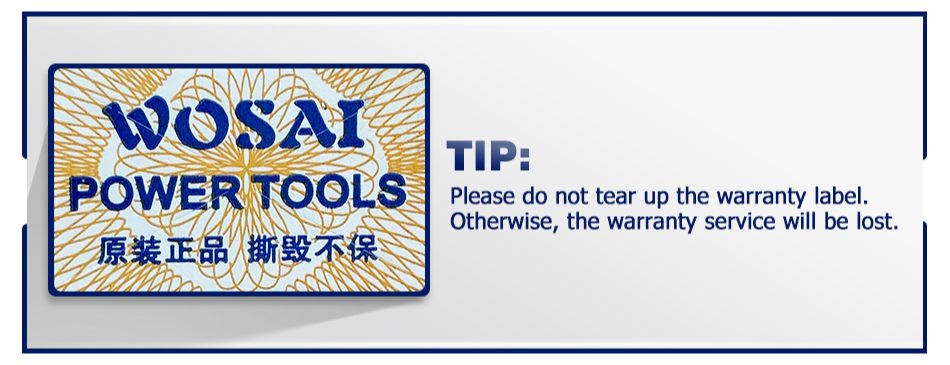 WOSAI – outils électriques multifonctions oscillants sans fil, 20V, 6 vitesses variables, scie électrique