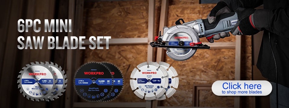 WORKPRO 750W Mini scie